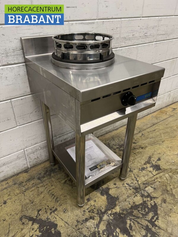 Acier inoxydable Nayati NGER 4-60 Table wok cuiseur wok 1 brûleur 47.5 cm GAS Gaz naturel Restauration – Image 3