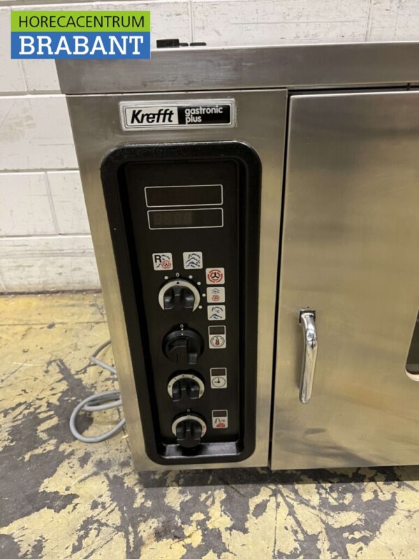 Four mixte Krefft en acier inoxydable 6 x 1/1 GN 400V Horeca – Image 4