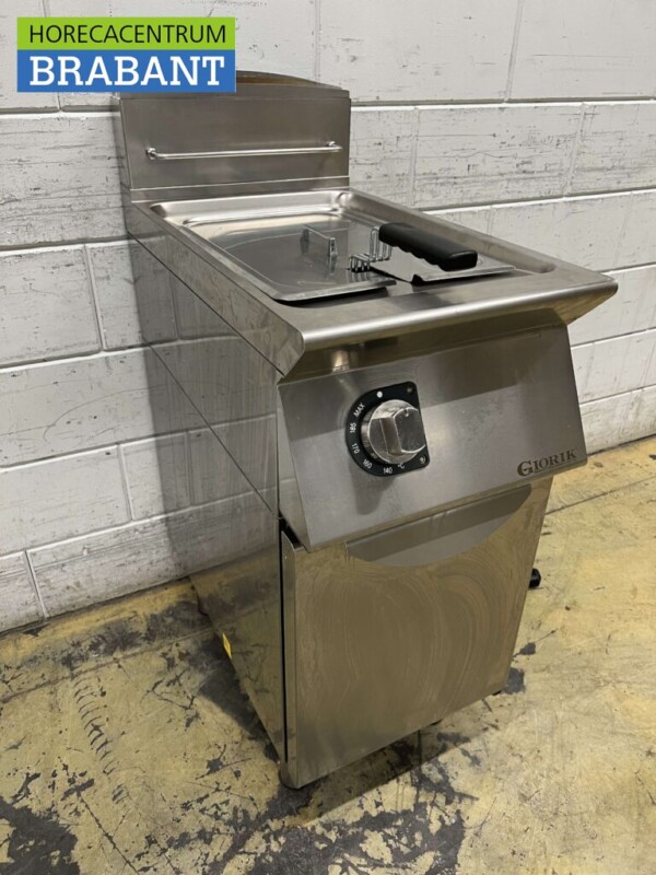 Friteuse Giorik en acier inoxydable Friteuse 13 litres GAZ/230V Horeca – Image 3