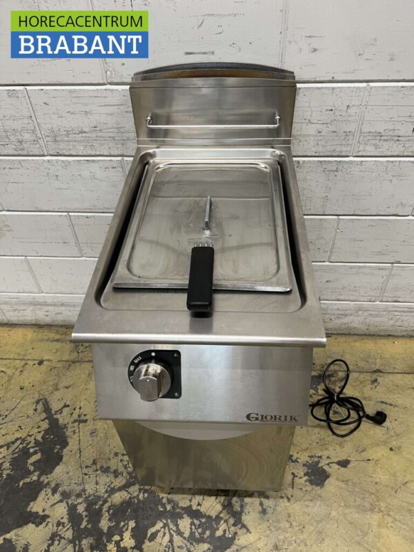 Friteuse Giorik en acier inoxydable Friteuse 13 litres GAZ/230V Horeca – Image 4