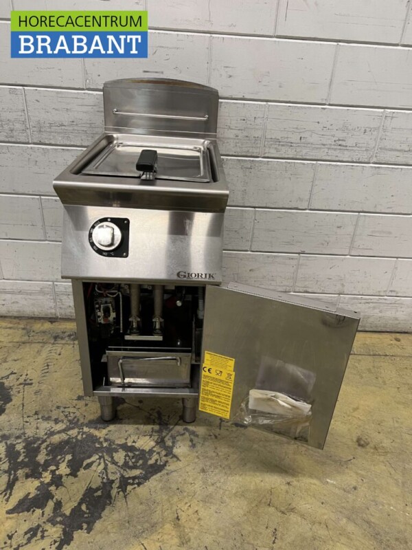 Friteuse Giorik en acier inoxydable Friteuse 13 litres GAZ/230V Horeca – Image 5