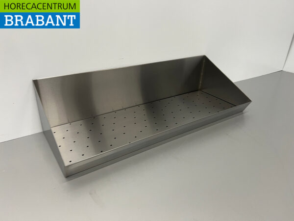 Plateau à frites en acier inoxydable Chips Premium-line 80 cm Cafétéria Restauration – Image 4