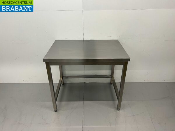 Table de travail en acier inoxydable Premium-line 100 x 70 x 85 cm Restauration