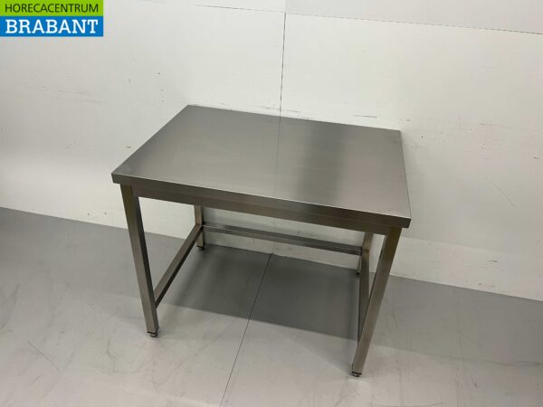 Table de travail en acier inoxydable Premium-line 100 x 70 x 85 cm Restauration – Image 3