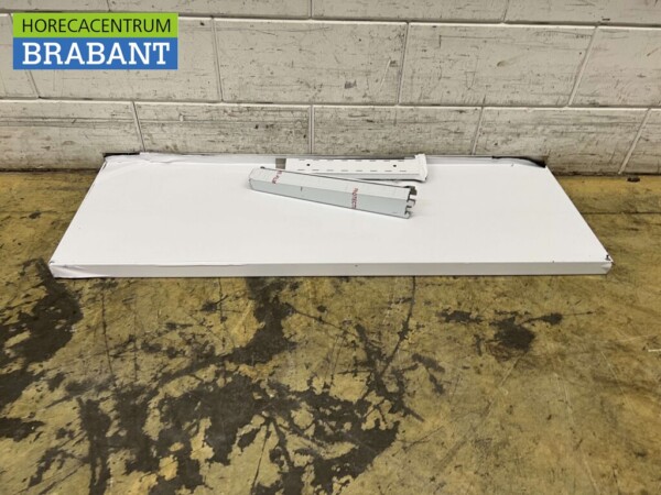 Etagère murale en acier inoxydable 120 x 40 cm Horeca