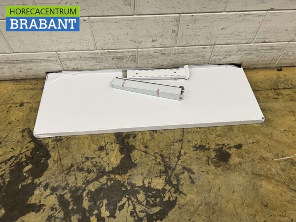 Etagère murale en acier inoxydable 120 x 40 cm Horeca – Image 2
