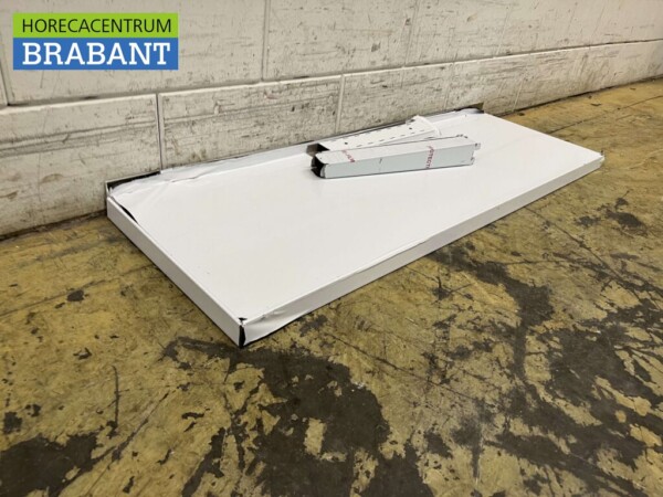 Etagère murale en acier inoxydable 120 x 40 cm Horeca – Image 3