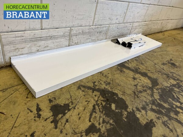 Etagère murale en acier inoxydable 160 x 30 cm Horeca – Image 4