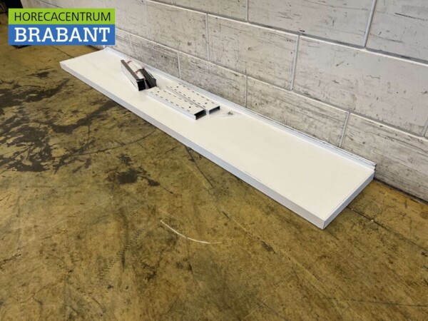 Etagère murale en acier inoxydable 180 x 30 cm Horeca – Image 3