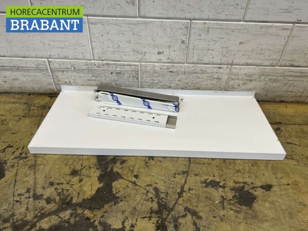 HCB acier inoxydable Etagère murale 100 x 40 cm Horeca