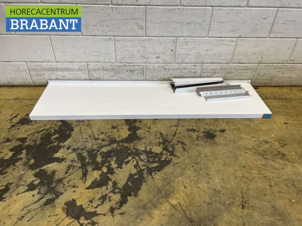 Etagère murale en acier inoxydable 160 x 40 cm Horeca