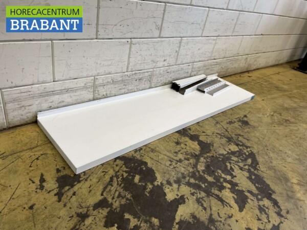 Etagère murale en acier inoxydable 160 x 40 cm Horeca – Image 3