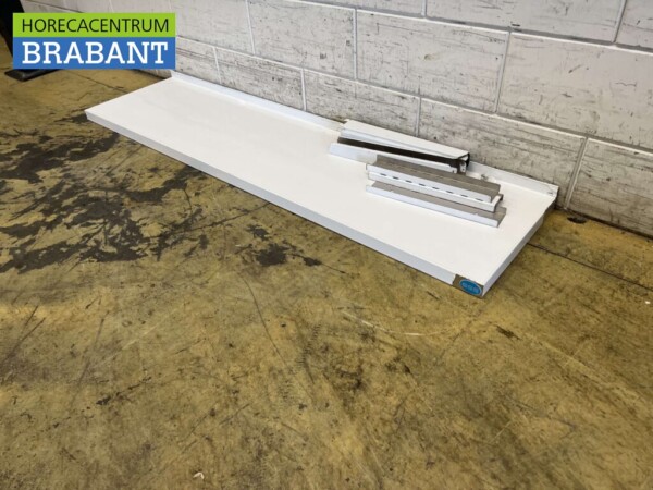 Etagère murale en acier inoxydable 160 x 40 cm Horeca – Image 4