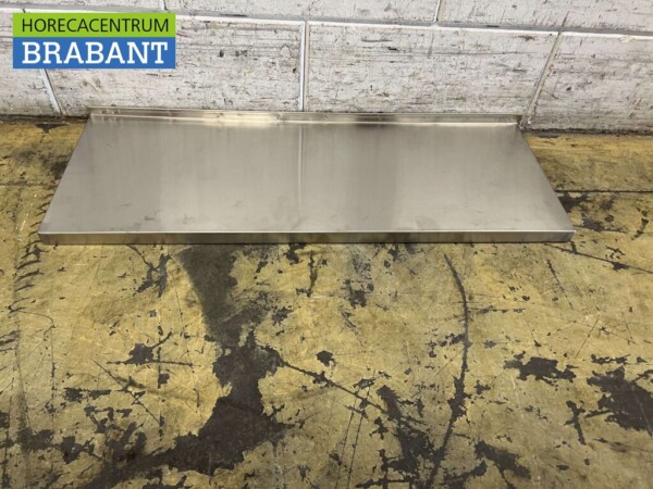 Etagère murale en acier inoxydable 80 x 30 cm Horeca