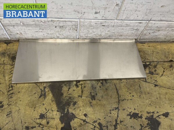 Etagère murale en acier inoxydable 80 x 30 cm Horeca – Image 2