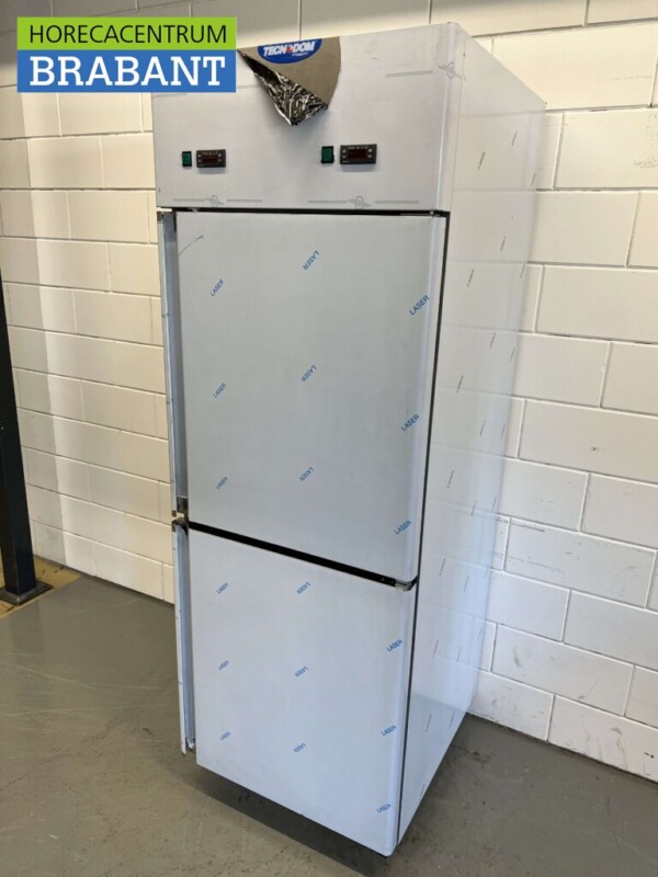 Combinaison réfrigérateur-congélateur Tecnodom en acier inoxydable 700 litres 230V Horeca – Image 2