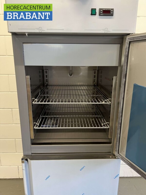 Combinaison réfrigérateur-congélateur Tecnodom en acier inoxydable 700 litres 230V Horeca – Image 5