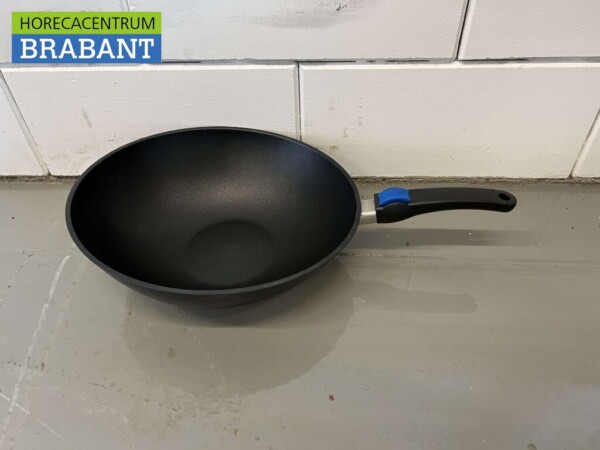 EUROLUX poêle wok universelle en fonte wok 32 x 36 cm - surface en céramique - sans PFOA - MADE IN GERMANY