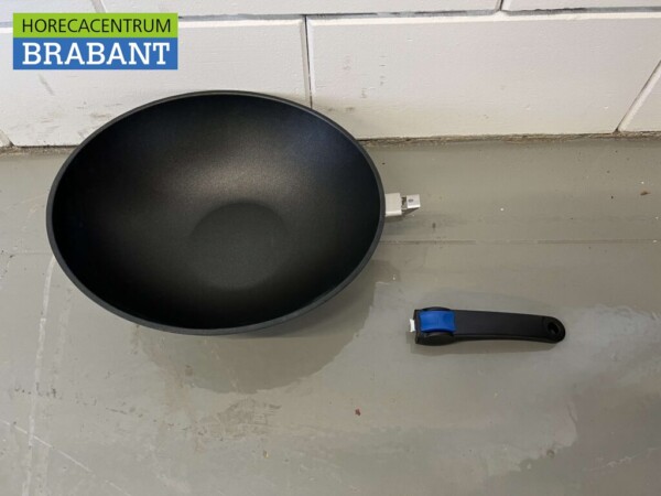 EUROLUX poêle wok universelle en fonte wok 32 x 36 cm - surface en céramique - sans PFOA - MADE IN GERMANY – Image 3