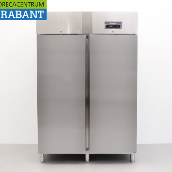 Acier inoxydable Coreco Premium Réfrigérateur à deux portes 1404 litres 230V Horeca