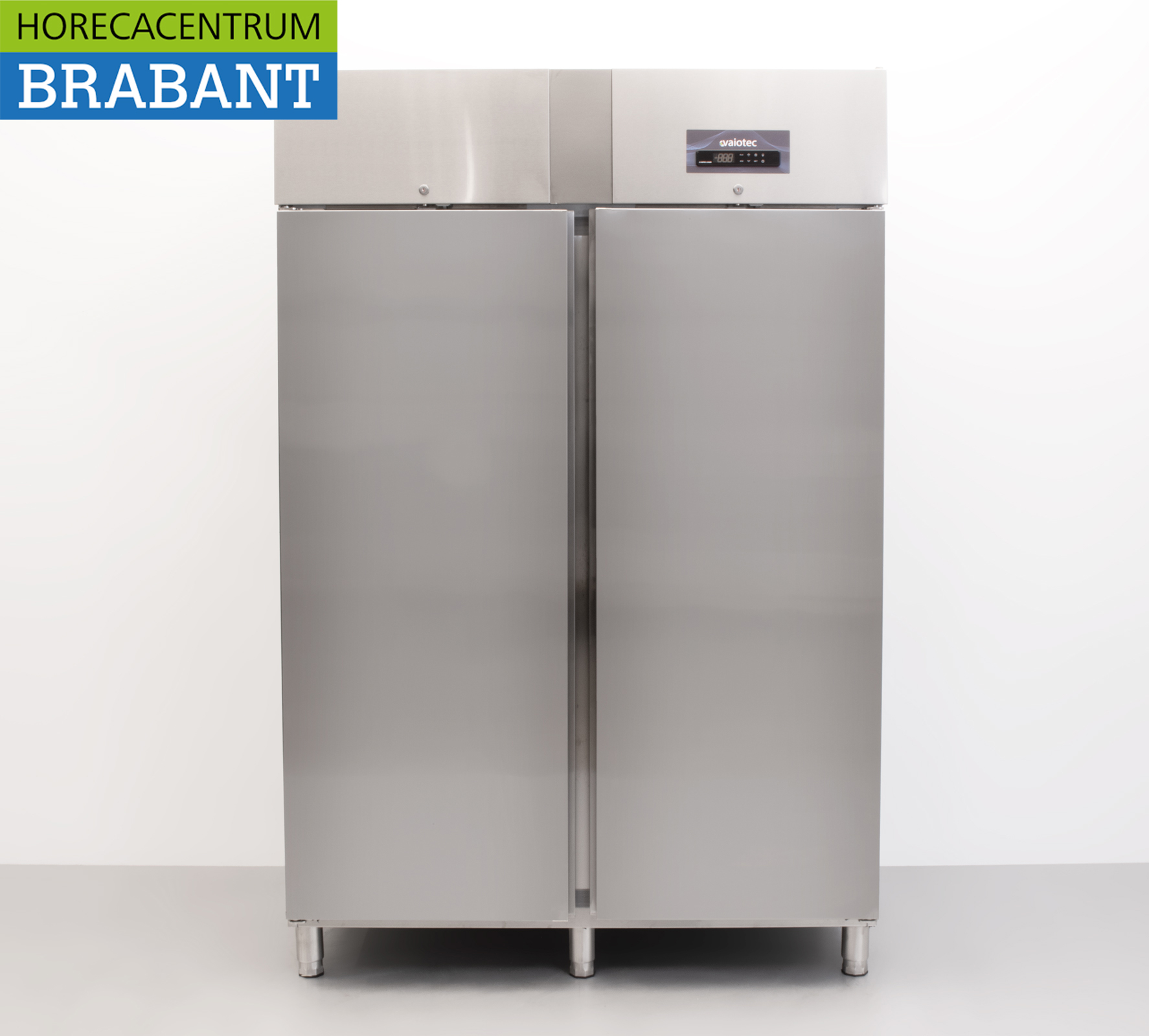 Acier inoxydable Coreco Premium Réfrigérateur à deux portes 1404 litres 230V Horeca