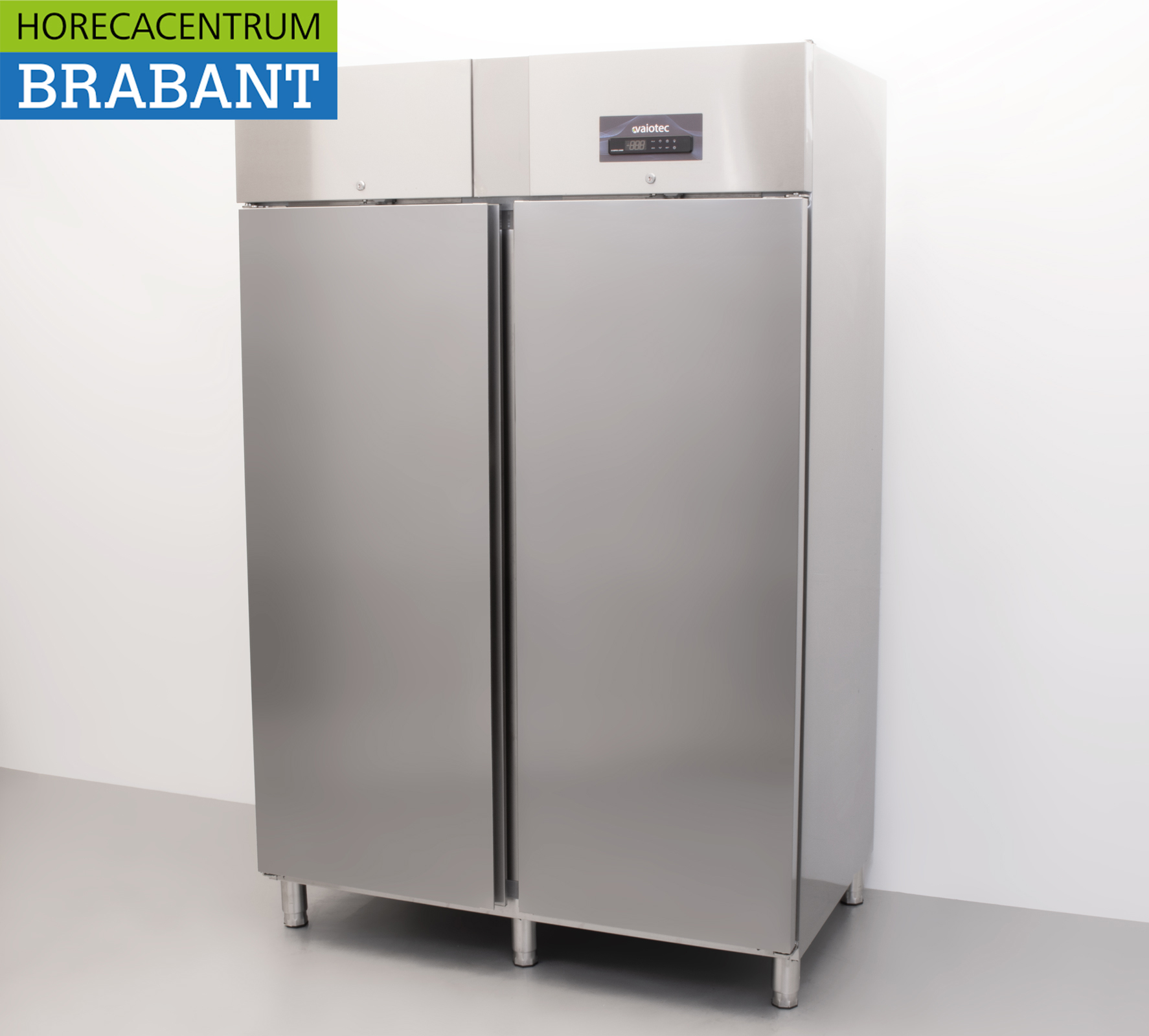 Acier inoxydable Coreco Premium Réfrigérateur à deux portes 1404 litres 230V Horeca – Image 2