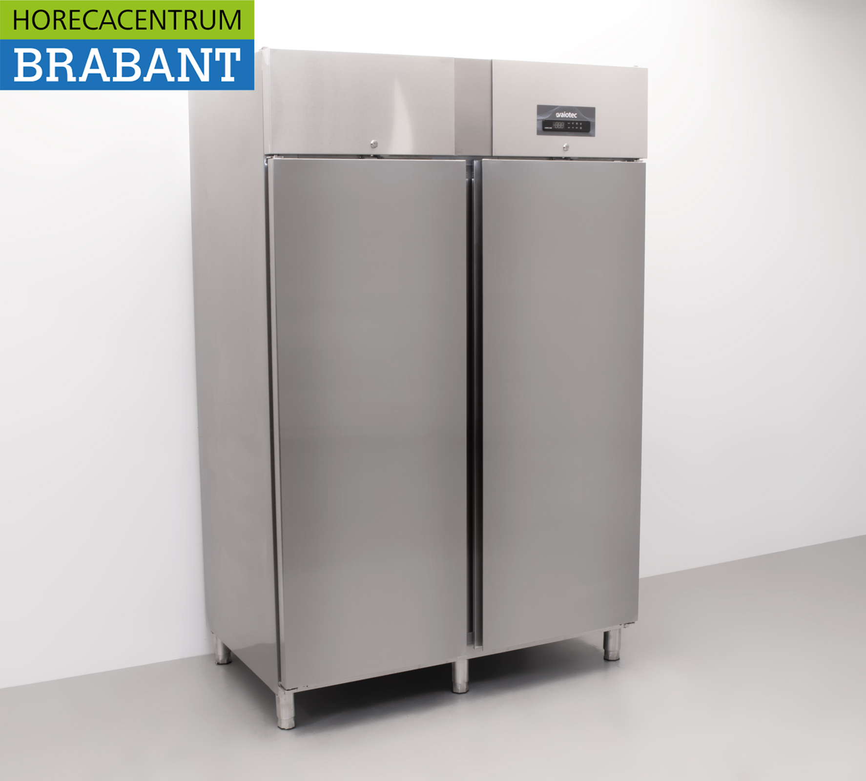 Acier inoxydable Coreco Premium Réfrigérateur à deux portes 1404 litres 230V Horeca – Image 3