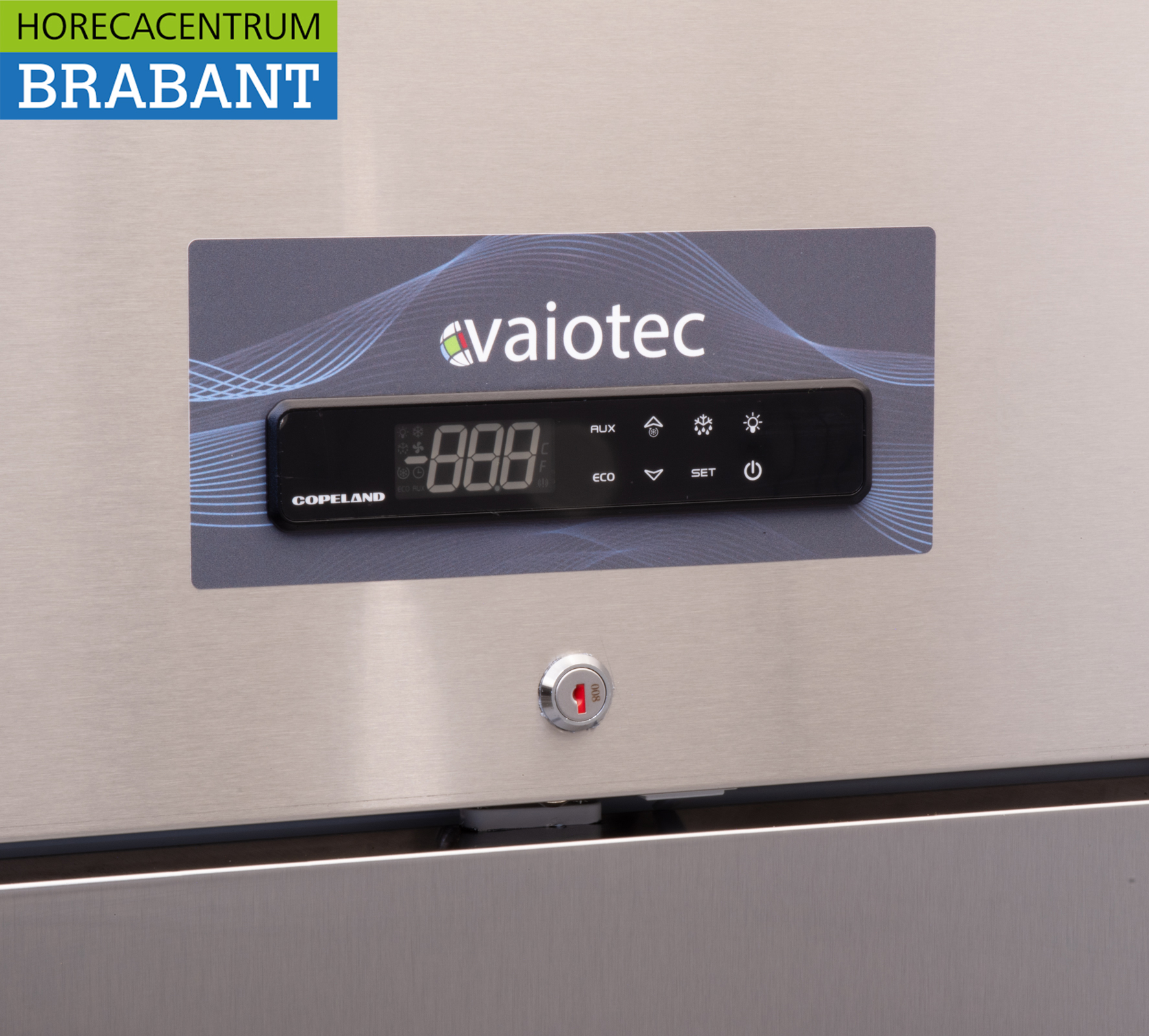 Acier inoxydable Coreco Premium Réfrigérateur à deux portes 1404 litres 230V Horeca – Image 5