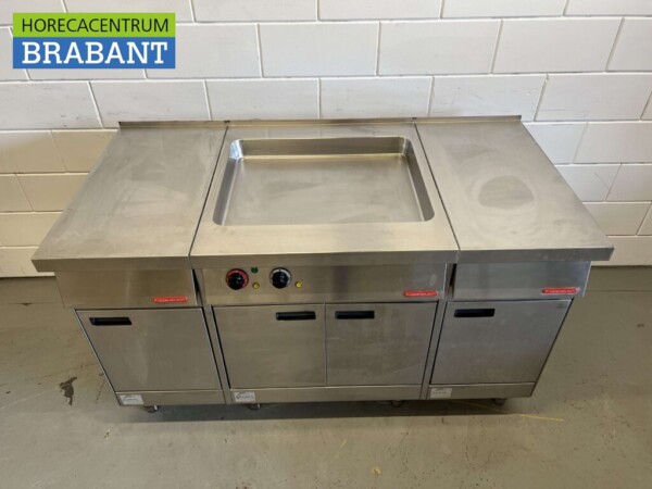 Acier inoxydable Kuppersbusch Multikoker Multicooker Rôtissoire Rôtissoire 150 cm 400V Horeca – Image 2