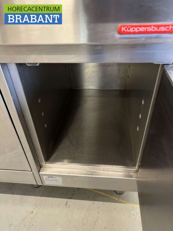 Acier inoxydable Kuppersbusch Multikoker Multicooker Rôtissoire Rôtissoire 150 cm 400V Horeca – Image 7