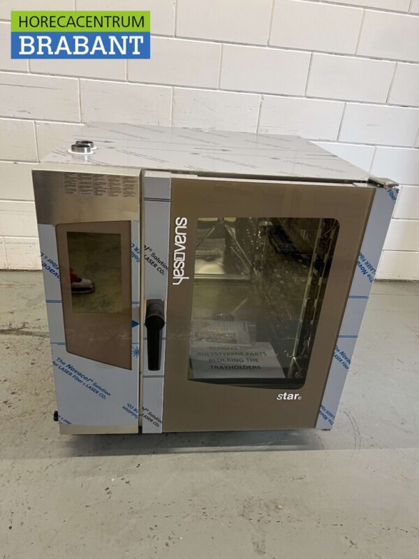 Four en acier inoxydable Yesovens Taos Four à vapeur Combisteamer Steamer 6 x 60/40 cm 400V Horeca