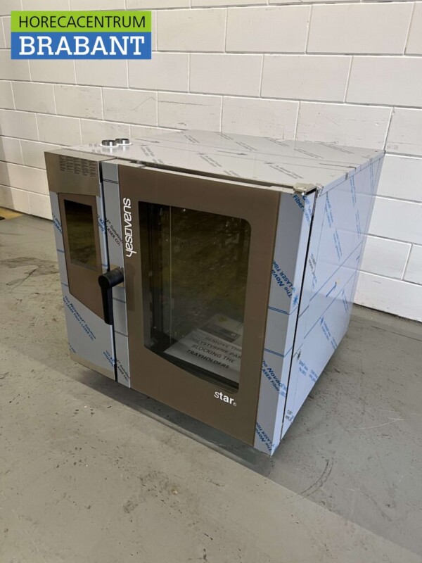 Four en acier inoxydable Yesovens Taos Four à vapeur Combisteamer Steamer 6 x 60/40 cm 400V Horeca – Image 3