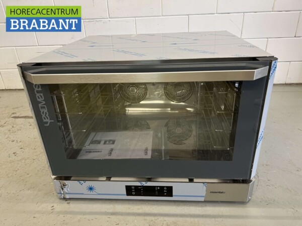 Acier inoxydable Yesovens Essential Four à convection Four à air chaud 60/40 cm 400V Horeca