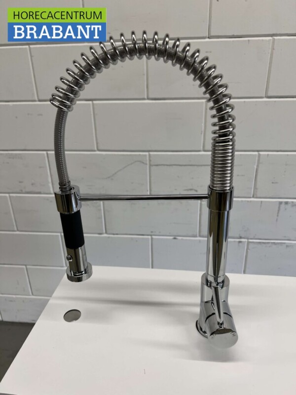 Monolith Prewash shower Flush valve with single lever mixer tap Horeca