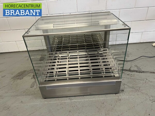 Vitrine Ubert Hot en acier inoxydable Bj. 2020 80 cm 230V Horeca