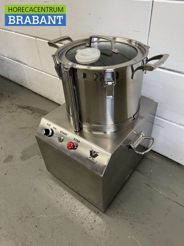 Cutter en acier inoxydable Coupe-légumes 10 litres 230V Horeca – Image 3