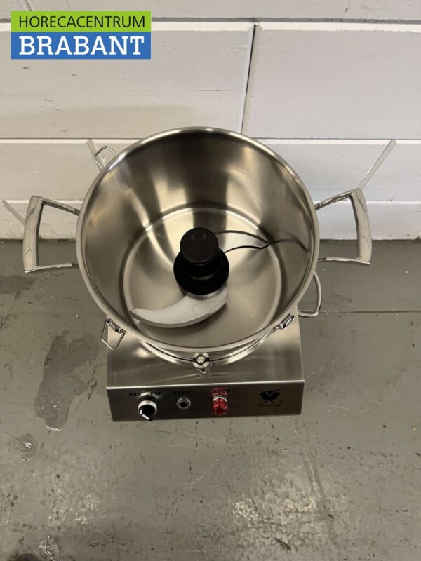 Cutter en acier inoxydable Coupe-légumes 10 litres 230V Horeca – Image 4