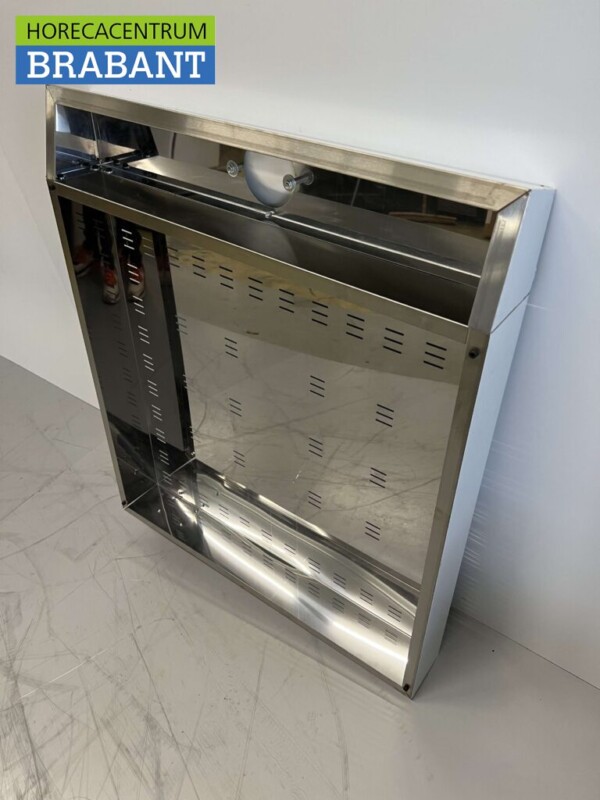 Hotte aspirante Moretti en acier inoxydable Hotte pour four à pizza 85,5 x 98 cm Horeca – Image 2