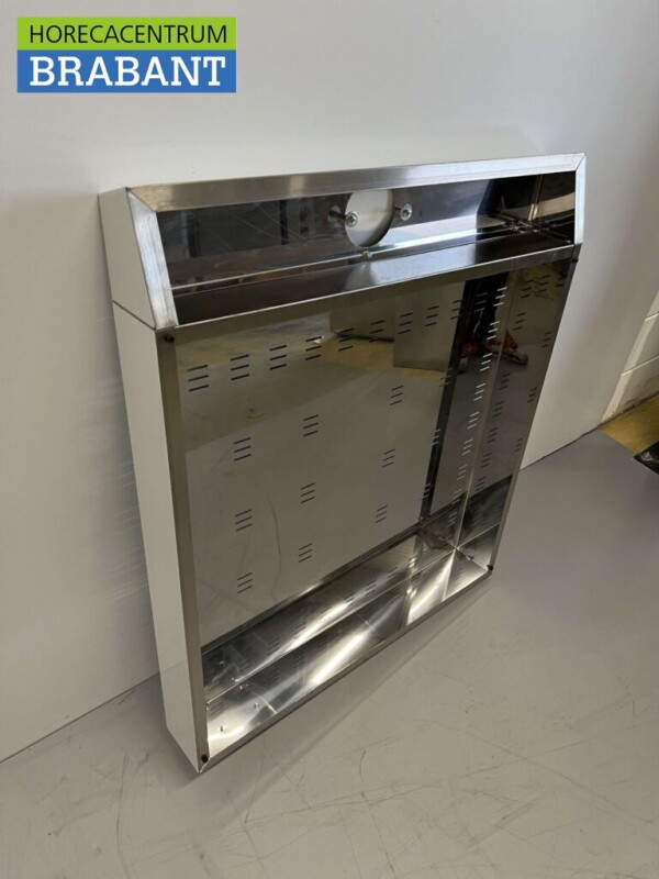 Hotte aspirante Moretti en acier inoxydable Hotte pour four à pizza 85,5 x 98 cm Horeca – Image 3