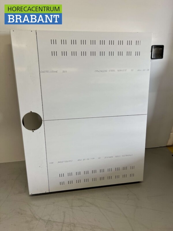 Hotte aspirante Moretti en acier inoxydable Hotte pour four à pizza 132,5 x 109 cm Horeca