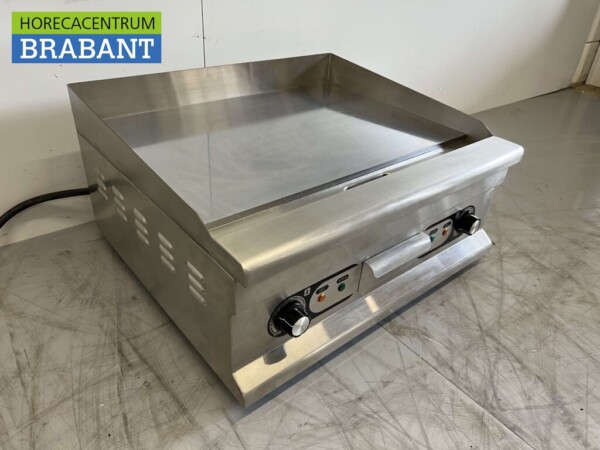 Acier inoxydable Plaque de gril miroir Gril chromé 60 cm 400V Horeca – Image 3