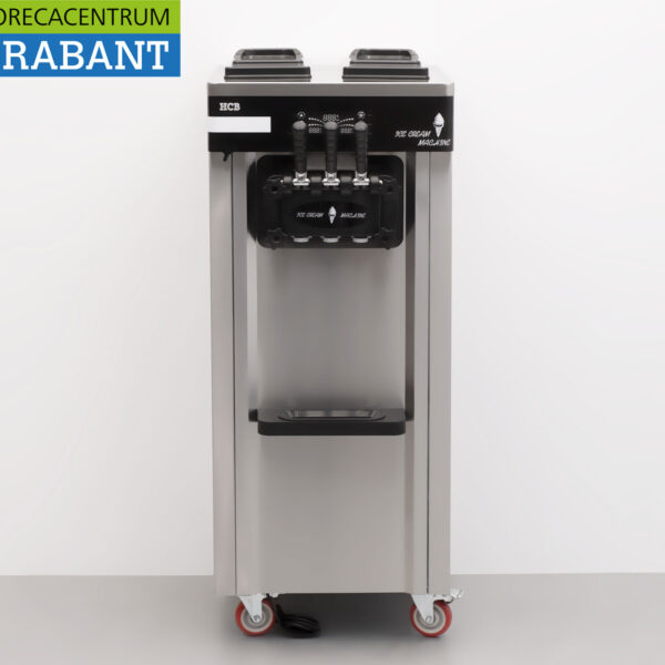 HCB inox Machine à glace mobile 2 parfums 230V Restauration