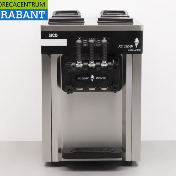 Machine à glace HCB en acier inoxydable 2 parfums 230V Restauration
