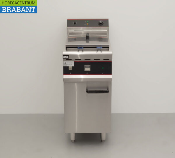 Friteuse HCB en acier inoxydable 30 litres 10 kW 400V Horeca