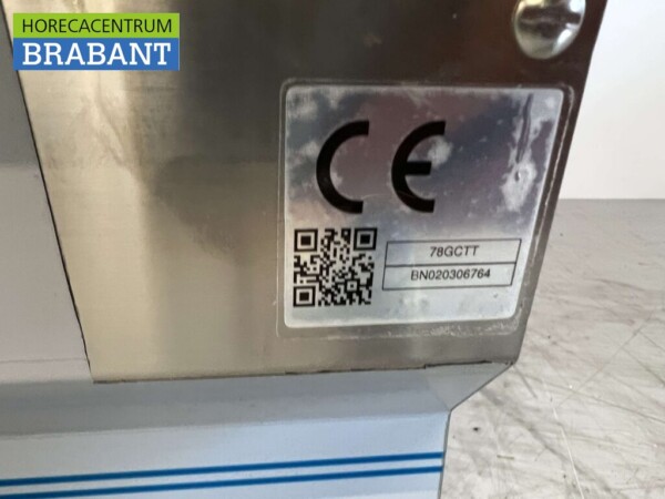 Acier inoxydable Olis Table de cuisson à gaz de surface à 4 feux 80 cm 24,8 kW GAS Horeca – Image 5