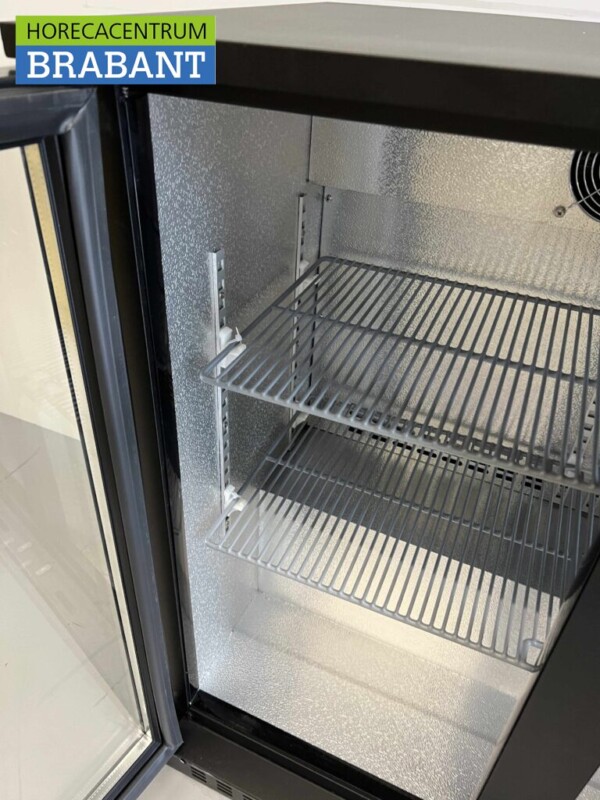 Glacière de bar Backbar Portes pliantes en verre 337 litres 135 cm 230V Horeca – Image 5