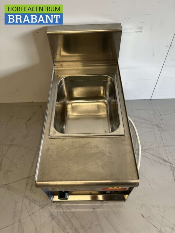 Porte-frites Lotus en acier inoxydable Porte-frites 30 cm 230V Horeca – Image 2