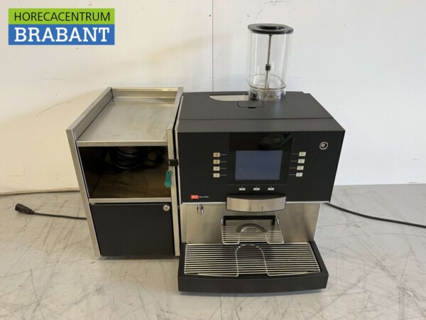 Melitta Bar Cube II Machine à expresso entièrement automatique grains frais avec refroidisseur de lait 230V Horeca