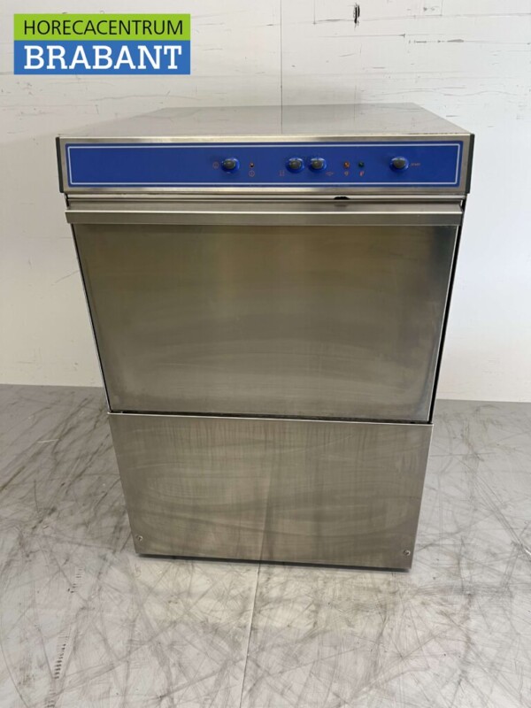 Lave-vaisselle MBM en acier inoxydable Chargement frontal 400V Horeca