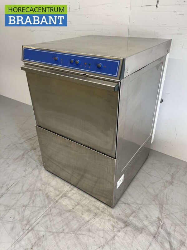 Lave-vaisselle MBM en acier inoxydable Chargement frontal 400V Horeca – Image 2